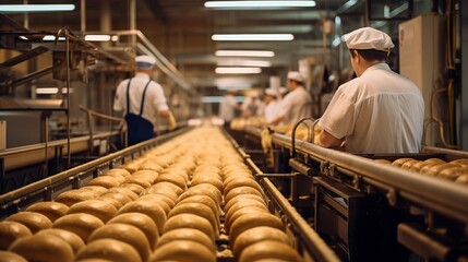 Industrial Bakery Factory