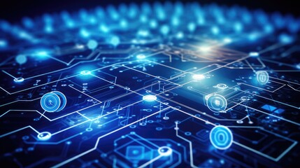 Fototapeta premium Analyze the integration of Internet of Things( IoT) in IT strategies