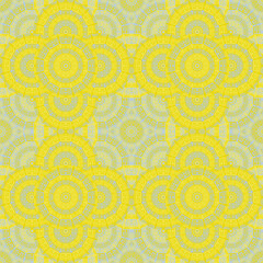 Floor tile seamless pattern vector geometric design.