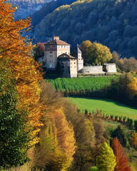 Naklejka premium Castles of Europe