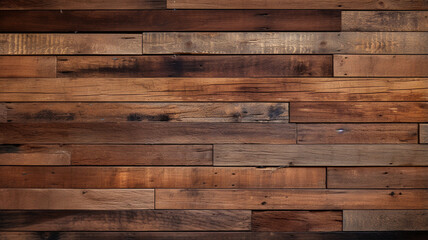 Fototapeta premium brown wood background, texture of wooden boards