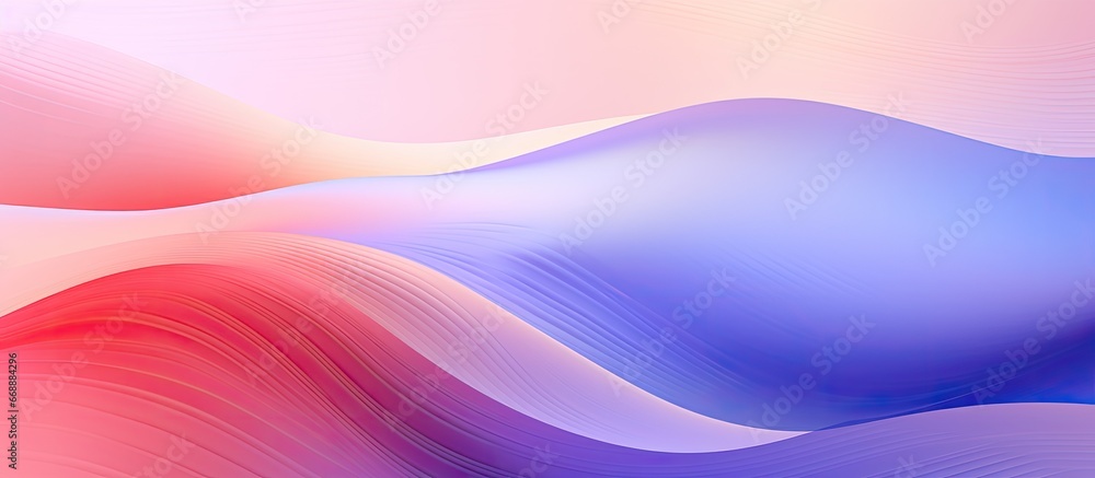 Poster geometric pattern with blurred gradient motion for design purposes