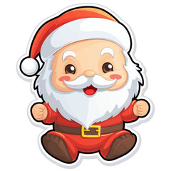 Little Santa Claus Body Cartoon