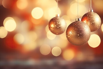 Christmas toys and elements. Festive background