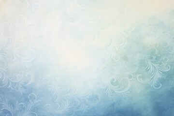 Abstract winter blue empty background.