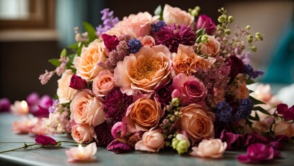 Bouquet of flowers for weddings