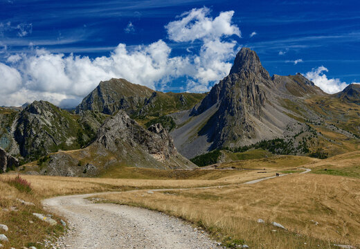 Altopiano Gardetta, Rocca La Meja in the Maira Valley, in Piedmont, near Cuneo