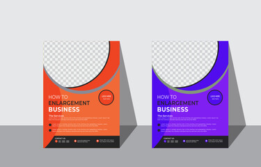 Abstract Flyer Design Background. Brochure Template. Creative Business Flyer Design Poster Flyer Business Layout Template .