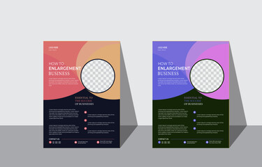 Abstract Flyer Design Background. Brochure Template. Creative Business Flyer Design Poster Flyer Business Layout Template .