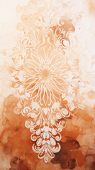 Abstrakcyjne pastelowe tło - kwiaty 3d, tekstura, wzór do projektu baneru lub na social media. Sztuka nowoczesna.	 - obrazy, fototapety, plakaty