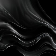 black gradation flowing illustration background
