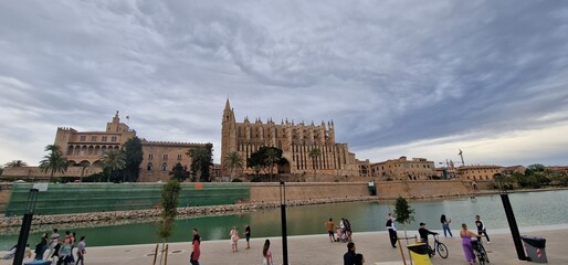 Cathedral in Palma de Mallorca, also known as La Seu, is a stunning Gothic-style cathedral located...
