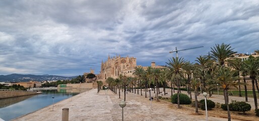 Cathedral in Palma de Mallorca, also known as La Seu, is a stunning Gothic-style cathedral located...