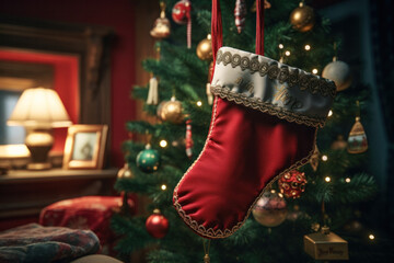 Christmas setting (AI Generated) 