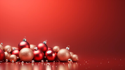 red Christmas background