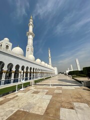 Fototapeta na wymiar Mezquita Sheikh Zayed 