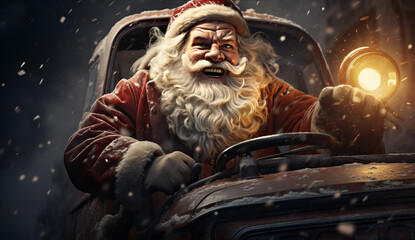 Santa's high-speed chase sparks a rush of holiday adrenaline