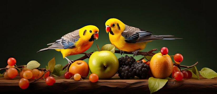 Avian consumption of fruit