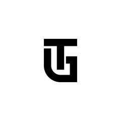 simple GT letter logo for the company.