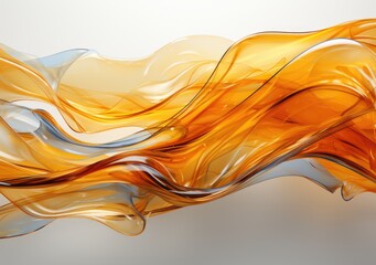 Realistic gold oil liquid water wave splash action