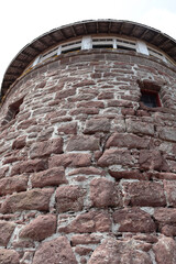 The tower wall