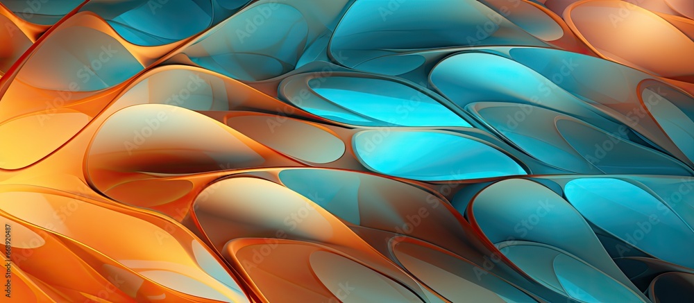 Poster abstract background with a pattern