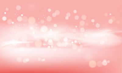 Vector realistic bokeh lights wallpaper design