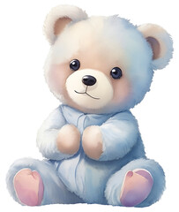 Cute teddy bear illustrator.