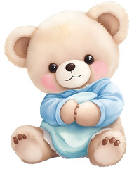 Cute teddy bear illustrator.