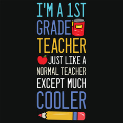 Best awesome elementary school teaching or teacher's typographic tshirt design