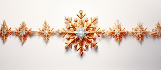 Christmas snowflake used for d cor