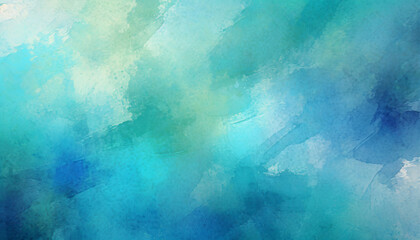 abstract blue background pattern in grunge texture design blue green and turquoise colors in...