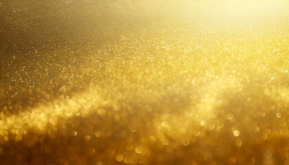 blur abstract gold background texture with banner background
