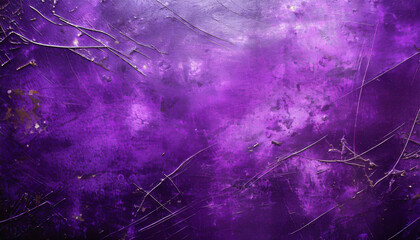 Obraz na płótnie Canvas purple grunge and scratched metal background structure