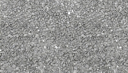 panorama of gray gravel floor texture and background seamless