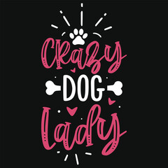Best awesome dogs typography vector tshirt design