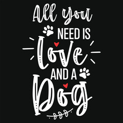 Best awesome dogs typography vector tshirt design