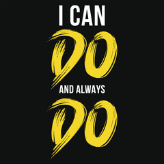 I can do always do typography t-shirt design