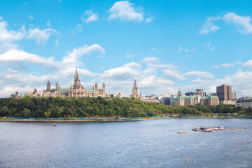 Fototapeta premium Beautiful view of Downtown Ottawa, Canada