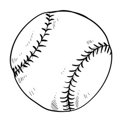 ball handdrawn illustration 