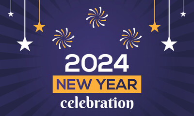 Editable Happy New Year 2023 Celebration Free Vector Gift card Template