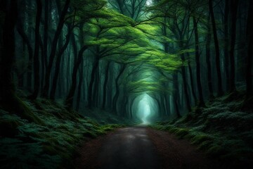 A Serene Journey Through the Enchanting Woodland