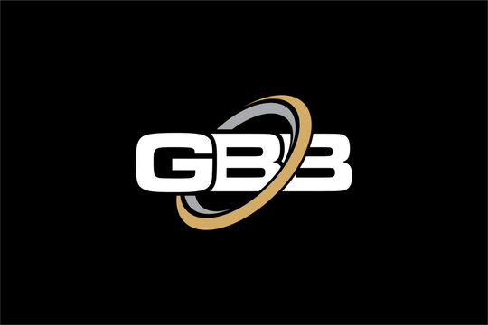 GBB creative letter logo design vector icon illustration