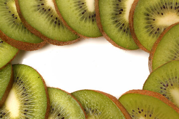kiwi fruit slices