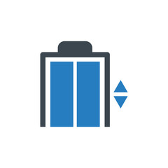 Elevator vector icon