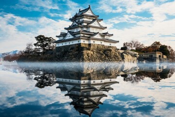 Fototapeta premium 幻想的な城