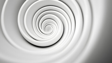 Abstract background and wallpaper of milky white vortex. Neural network generated image. Not based on any actual person or scene.