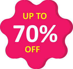 Sale and discounts banner. Big discount banner.