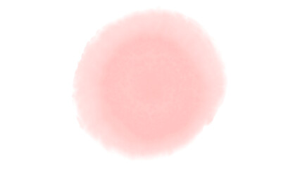 オレンジの暖かな水彩絵の具風のイラスト素材