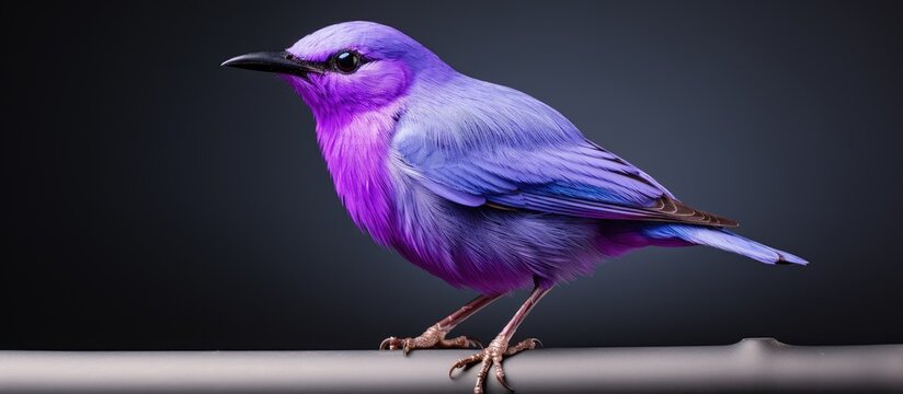 Violet bird